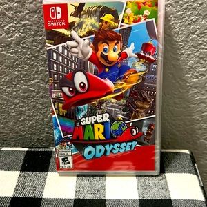 SEALED NINTENDO SWITCH SUPER MARIO ODYSSEY GAME
